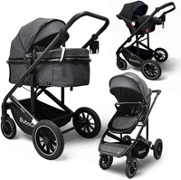 Универсальная коляска Bubago Dias (3 в 1, серый) - фото