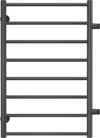 Полотенцесушитель TERMINUS Аврора П8 500x800 (оружейная сталь, с боковым подключением 500) - фото