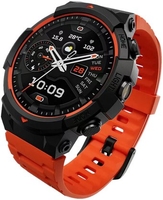 Умные часы Black Shark GS3 Sport (черный/оранжевый) - фото