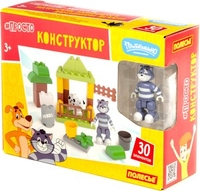 Конструктор Полесье Простоквашино. Матроскин занимается домашними делами 23371 (30эл) - фото