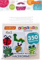 Конструктор Полесье Классик №2 насекомые 73171 (350эл) - фото