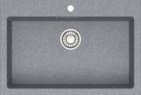 Кухонная мойка MARRBAXX Карельский камень модель 39/Q8 (темно-серый) - фото