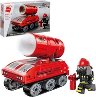 Конструктор Qman Огнеборцы. Пожарная машина 12021 - фото