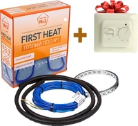 Нагревательный кабель Теплый пол №1 СТСП-81.0-1440 с терморегулятором RТС 70.26 - фото