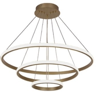 Подвесная люстра In Home Estetika Ring-140RC-3GL 4690612062488 - фото