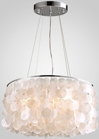 Подвесная люстра Евросвет 60005/4 (хром) - фото