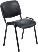 Офисный стул Helmi Изо HL-F01 330634 (черный/кожзам черный) - фото