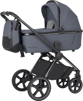 Универсальная коляска Carrello Ultimo 2 в 1 CRL-6524 (Cool Grey Chrome 2025) - фото