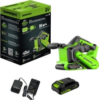 Ленточная шлифмашина Greenworks G24BS 3100607CUA (с 1-им АКБ) - фото