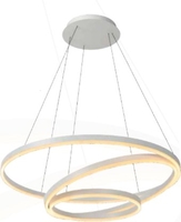 Подвесная люстра AksHome Twist LED (белый) - фото