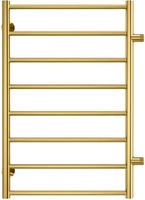 Полотенцесушитель TERMINUS Аврора П8 500x800 (золото,с боковым подключением 500) - фото