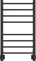 Полотенцесушитель Двин S plaza 80/50 (черный матовый) - фото
