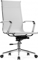 Офисное кресло Woodville Reus (белая сетка/хром) - фото