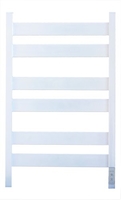 Полотенцесушитель Granula Альфа Квадро 50x80 (терморегулятор, белый) - фото