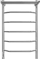 Полотенцесушитель Granula Трапеция 50x80 5 перекладин D32 с полкой (терморегулятор с таймером слева) - фото