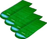 Спальный мешок Sundays ZC-SB010 (4 шт, зеленый) - фото