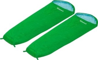Спальный мешок Sundays ZC-SB-S4 (2 шт, зеленый) - фото