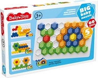 Развивающая игра Baby Toys Мозаика шестигранная 05022 - фото
