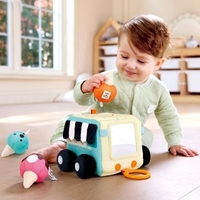 Развивающая игрушка Hape Машинка Фургон мороженщика E0075_HP - фото