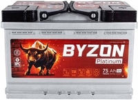Автомобильный аккумулятор BYZON Platinum R+ (75 А·ч) - фото