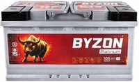 Автомобильный аккумулятор BYZON Platinum R+ (105 А·ч) - фото