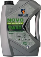 Моторное масло Nomad Novo 9000 Green 5W-40 ACEA C2/C3 4л - фото