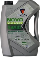 Моторное масло Nomad Novo 9000 Green 5W-40 ACEA C2/C3 5л - фото