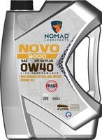 Моторное масло Nomad Novo 9000 0W-40 API SN PLUS ACEA A3/B4 4л - фото