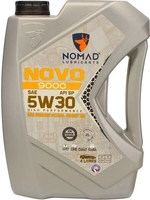 Моторное масло Nomad Novo 9000 5W-30 API SP ILSAC GF-6A 4л - фото
