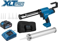 Пистолет для герметика Bull CG 1860 Set 1304625 (с 1-им АКБ, сумка) - фото