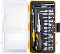 Нож строительный Deli DL-DP1 (16 шт) - фото