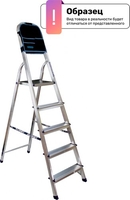 Лестница-стремянка Алюмет 703 АК - фото