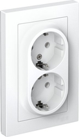 Розетка Systeme Electric AtlasDesign ATN000124 (белый) - фото