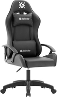Игровое (геймерское) кресло Defender Lanid (черный) - фото
