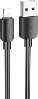 Кабель Hoco X96 USB Type-A - Lightning (0.25 м, черный) - фото