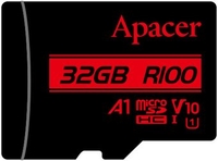 Карта памяти Apacer microSDHC AP32GMCSH10UB-RA 32GB - фото