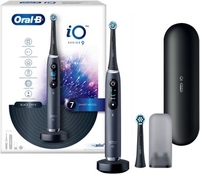 Электрическая зубная щетка Oral-B iO Series 9 Black Onyx iOM9.2Q2.2AD (с 2-мя насадками) - фото