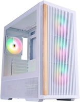 Корпус 1stPlayer WD7 ARGB WD7-WH-4FA7-W-2FA7R-W (белый) - фото