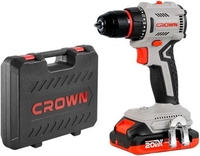 Дрель-шуруповерт Crown CT21131HMX-2 BMC (с 2-мя АКБ, кейс) - фото