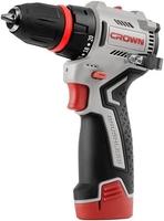 Дрель-шуруповерт Crown CT21129HQX-2 BMC (с 2-мя АКБ, кейс) - фото