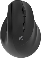 Вертикальная мышь Оклик 688MW Ergo (черный) - фото