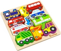 Развивающая игра Alatoys Транспорт К3038 - фото