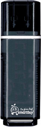 USB Flash Smart Buy Glossy Black 32GB (SB32GBGS-K) - фото