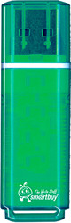 USB Flash Smart Buy Glossy Green 64GB (SB64GBGS-G) - фото