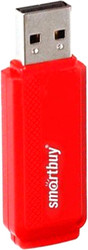 USB Flash Smart Buy Dock 16GB Red (SB16GBDK-R) - фото