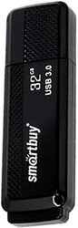 USB Flash Smart Buy Dock USB 3.0 32GB Black (SB32GBDK-K3) - фото