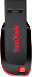 USB Flash SanDisk Cruzer Blade Black 32GB (SDCZ50-032G-B35) - фото