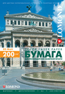 Фотобумага Lomond матовая двусторонняя А4 200 г/кв.м. 250 листов (0300341) - фото