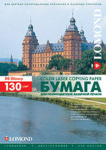 Фотобумага Lomond глянцевая двусторонняя А4 130 г/кв.м. 250 листов (0310141) - фото