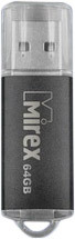 USB Flash Mirex UNIT BLACK 64GB (13600-FMUUND64) - фото